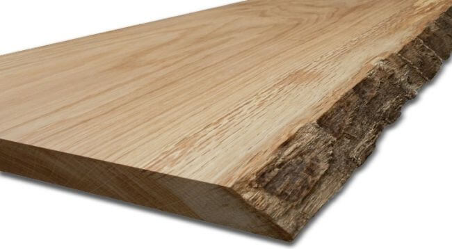 Un-edged Oak Timber